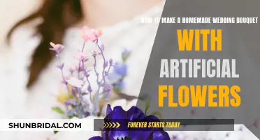 Creating a Beautiful Artificial Wedding Bouquet at Home