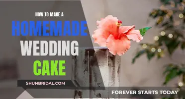 Creating a Homemade Wedding Cake: A Step-by-Step Guide