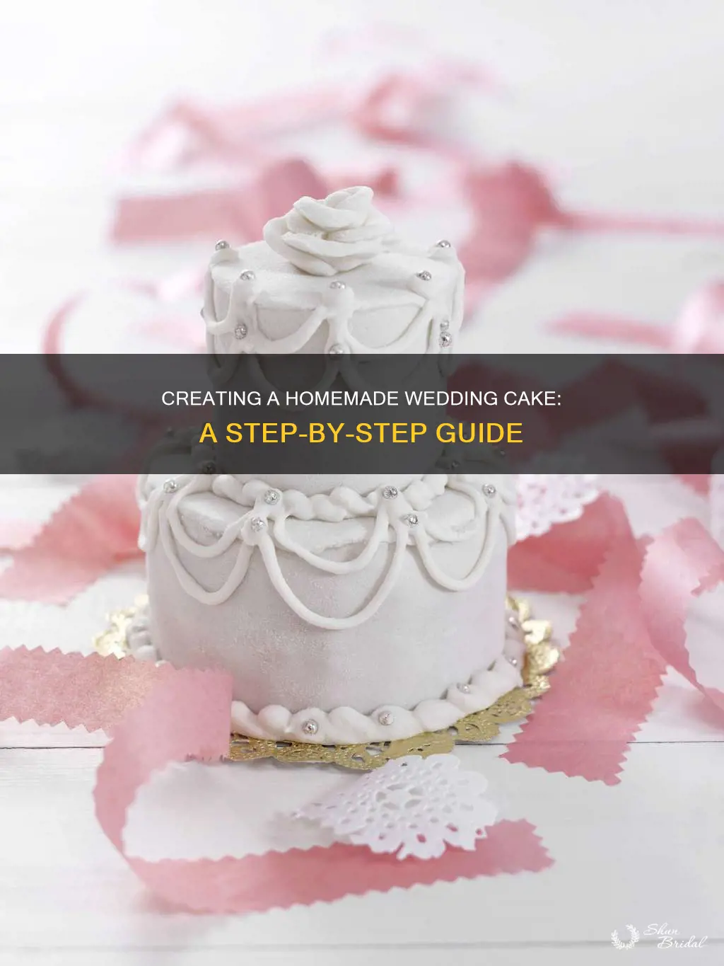 how to make a homemade wedding cake