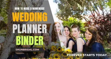 Create a Wedding Planner Binder for Your Homemade Dream