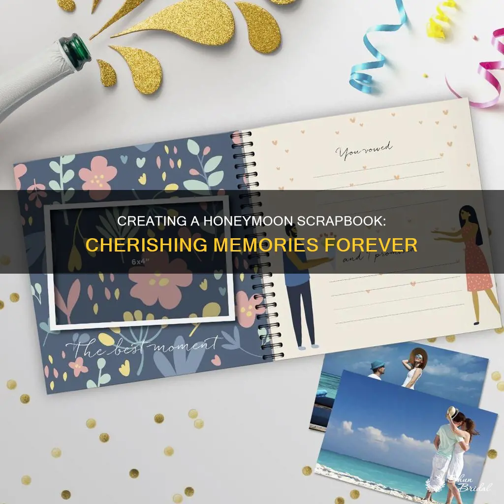 how to make a honeymoon scrapbook