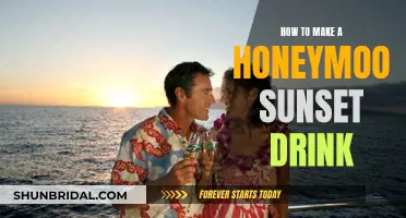 Creating the Perfect Sunset Honeymoon Drink
