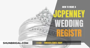 Creating a JC Penney Wedding Registry: A Step-by-Step Guide