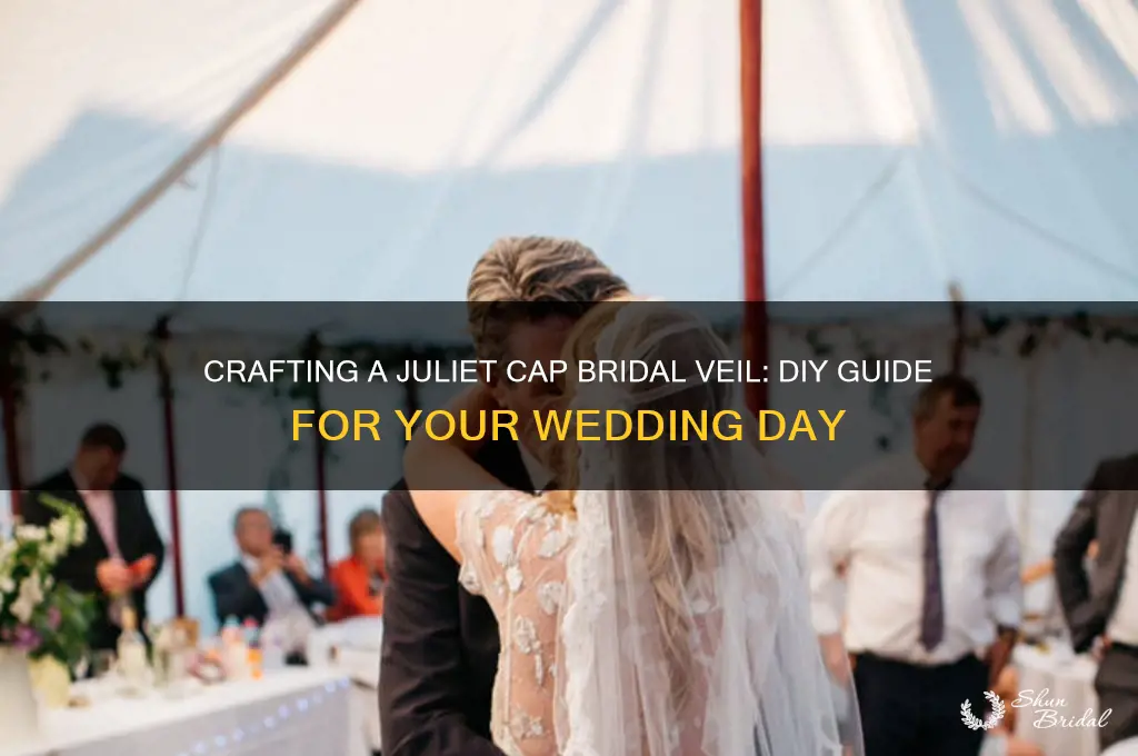 how to make a juliet cap bridal veil