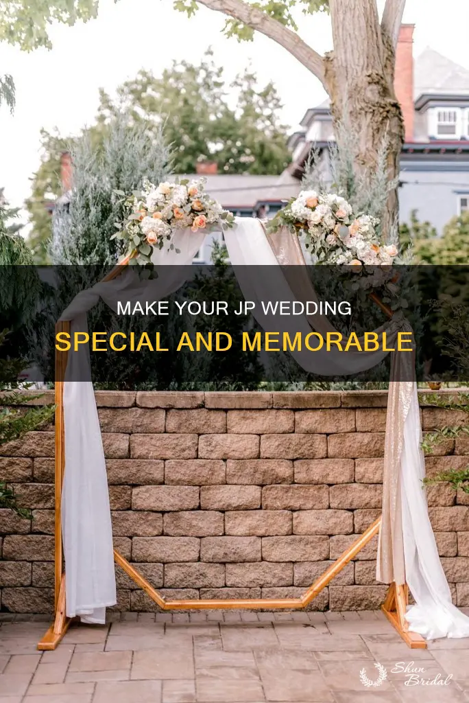 how to make a justice of the peace wedding special