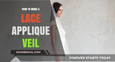 Crafting Elegance: A Step-by-Step Guide to Making a Lace Applique Veil