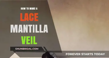 Crafting a Delicate Lace Mantilla Veil: A Step-by-Step Guide