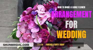 Guide to Creating Large, Beautiful Wedding Flower Arrangements