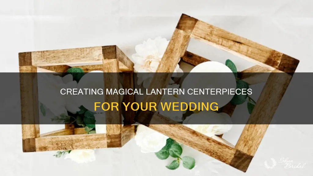 how to make a latern wedding centerpieces