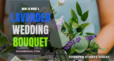 Creating a Fragrant, Lavender Wedding Bouquet