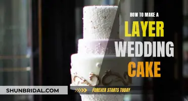 Creating a Beautiful Layered Wedding Cake: A Step-by-Step Guide