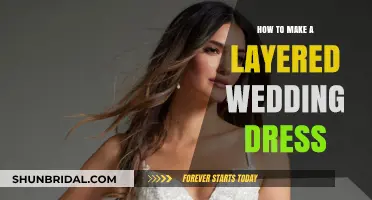 Creating a Layered Wedding Dress: A Guide