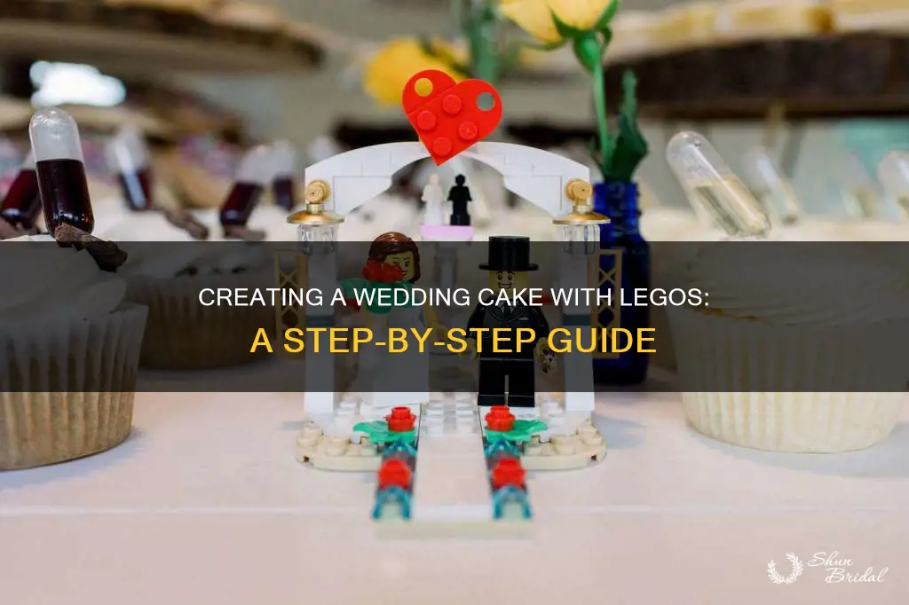 how to make a lego wedding cake