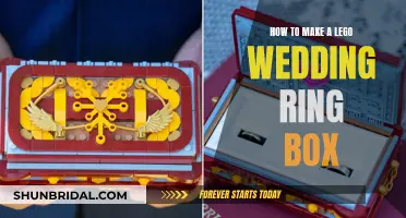 Crafting a Wedding Ring Box from Lego Bricks