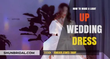 Creating a Glowing Wedding Dress: DIY Guide