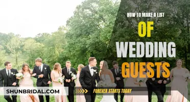 Streamlining Your Wedding Guest List: A Practical Guide