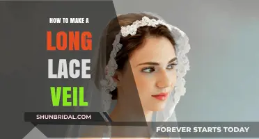 Crafting Elegance: A Step-by-Step Guide to Making a Long Lace Veil