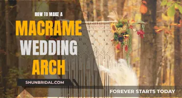 Macrame Magic: Create a Wedding Arch