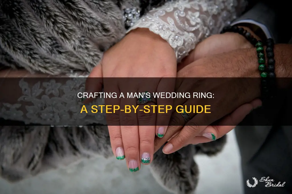 how to make a mans wedding ring