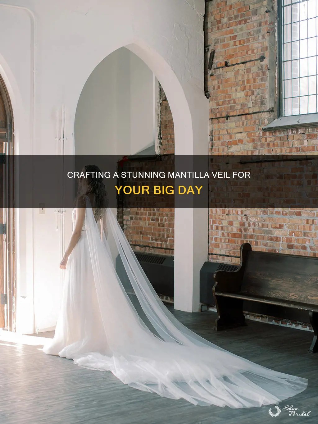 how to make a mantilla wedding veil