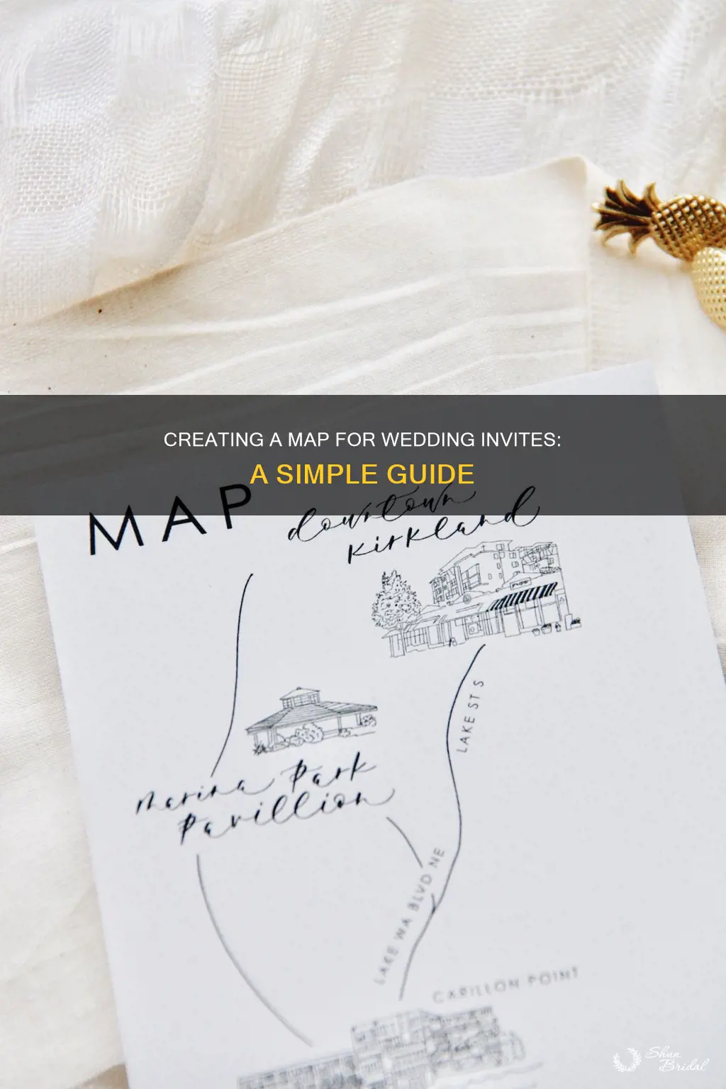 how to make a map for my wedding invitations