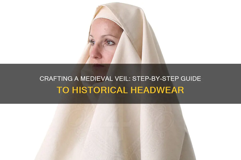 how to make a medieval veil