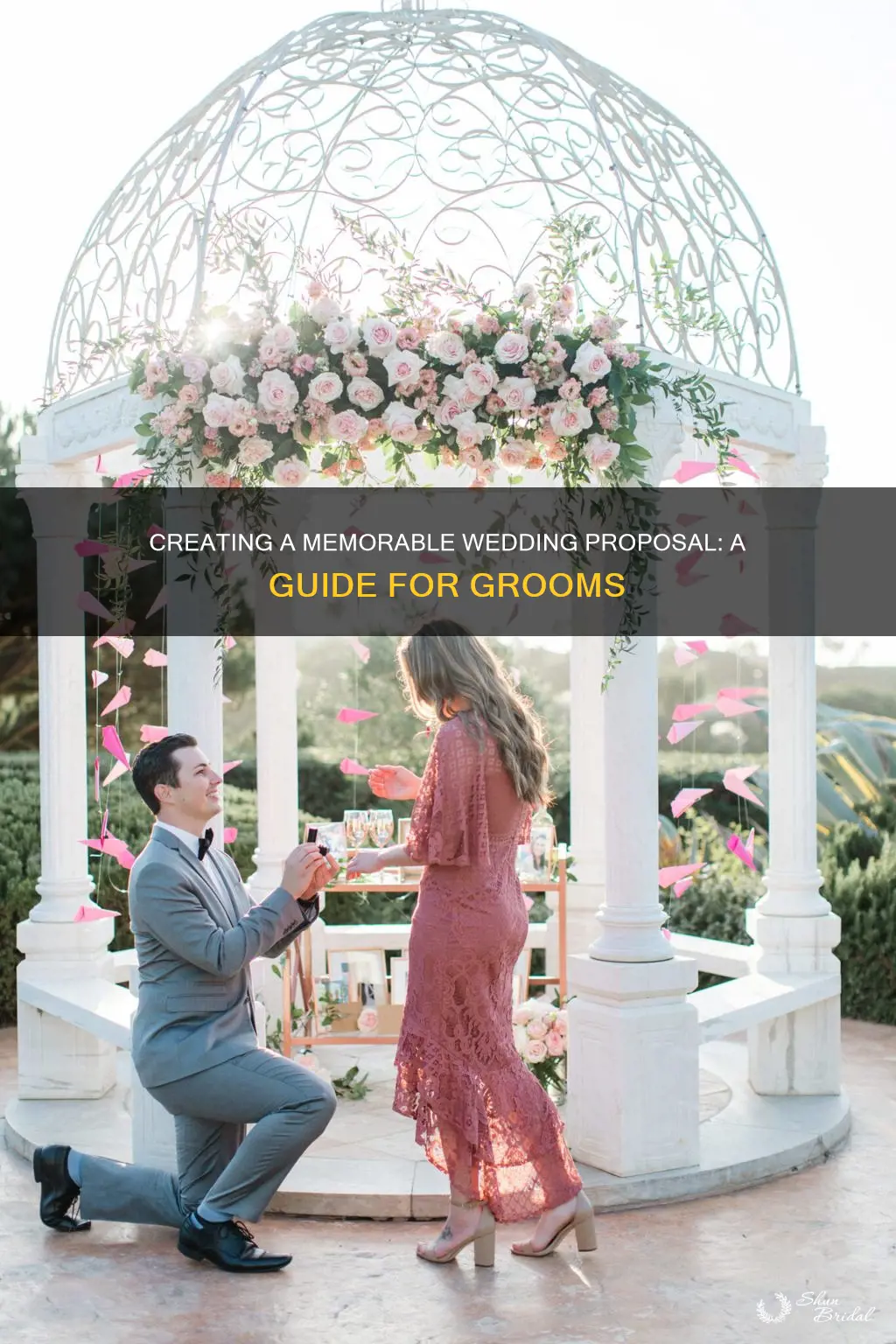 how to make a memorable wedding proposal