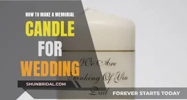 Creating Wedding Memorial Candles: A Step-by-Step Guide