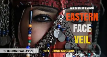 Crafting a Traditional Middle Eastern Face Veil: A Step-by-Step Guide