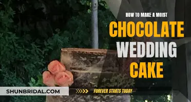 Crafting a Rich, Moist Chocolate Wedding Cake