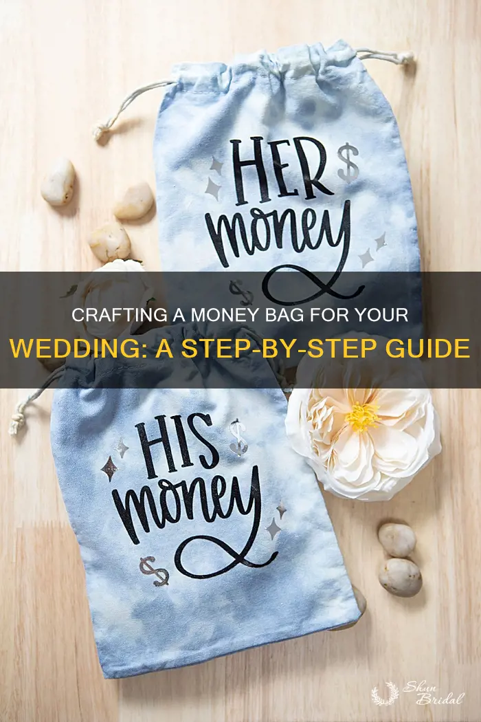 how to make a money bag for wedding