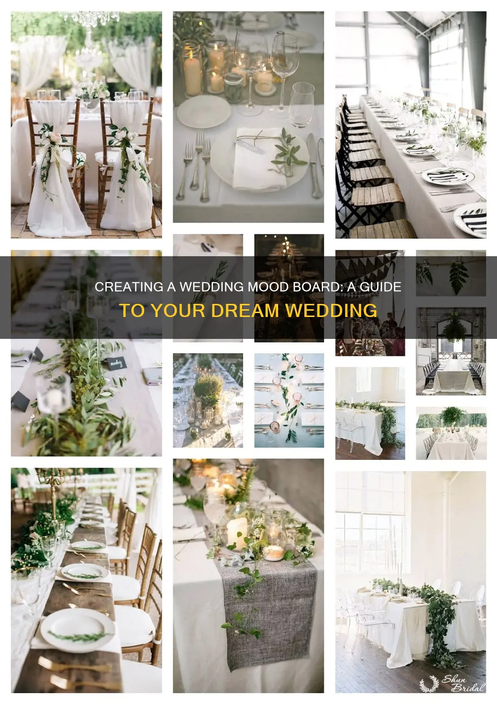 how to make a mood board for wedding