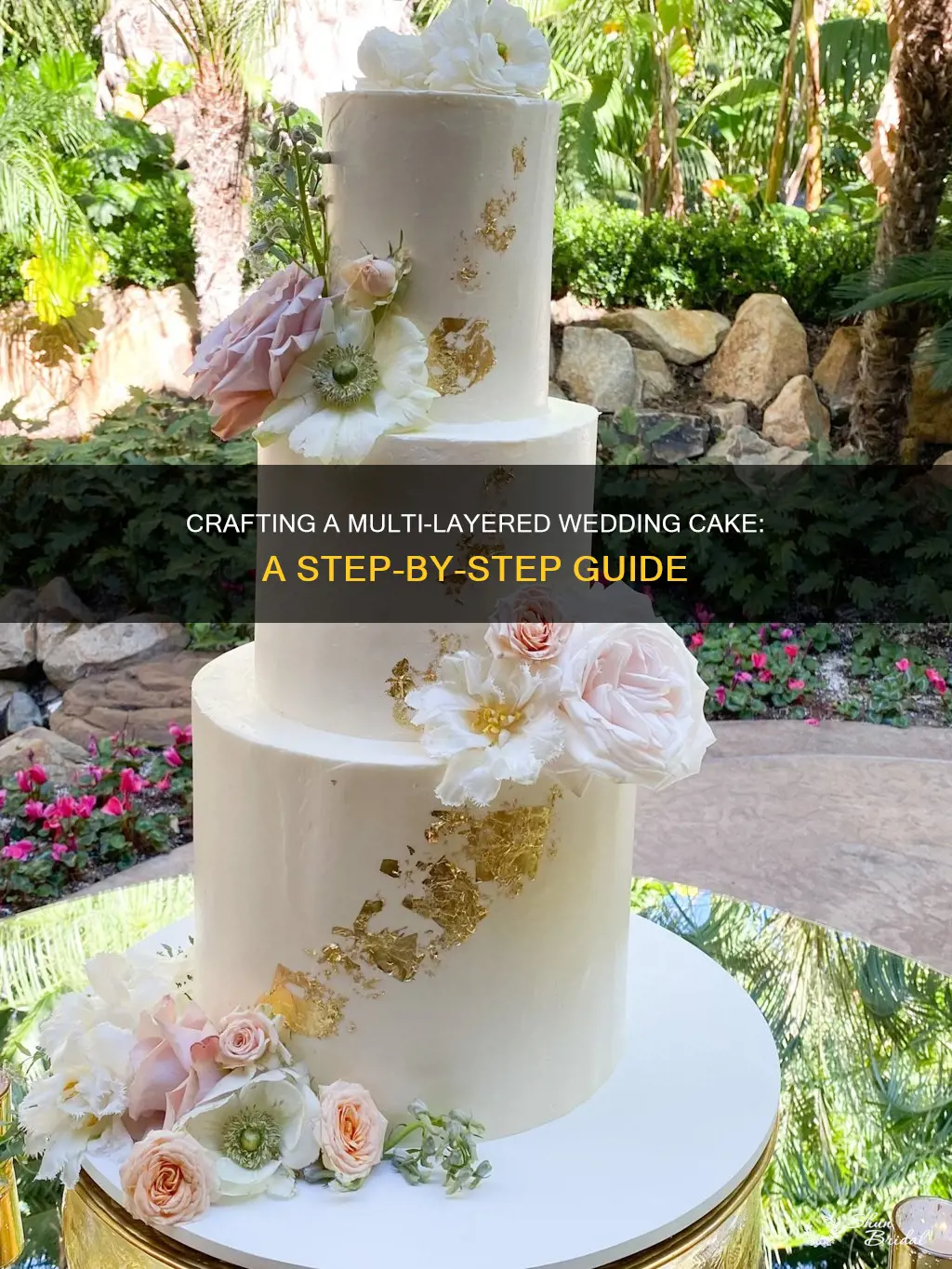 how to make a multi layered wedding cake