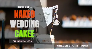 Creating a Naked Wedding Cake: A Step-by-Step Guide