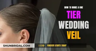 Creating a Wedding Veil: One Tier, Many Ways