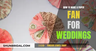 Creating Beautiful Paper Fans for Your Wedding Day