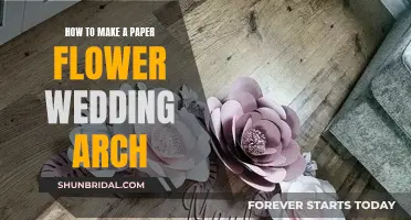 Creating a Paper Flower Wedding Arch: A Step-by-Step Guide