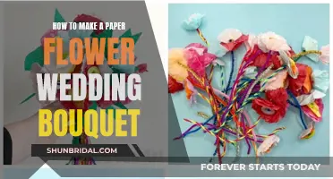 Crafting Paper Flower Bouquets for Your Wedding Day