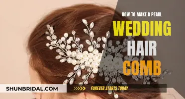 Creating a Pearl Wedding Hair Comb: A Step-by-Step Guide