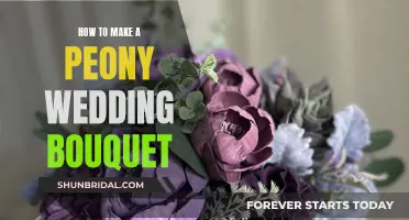 Creating a Peony Wedding Bouquet: A Step-by-Step Guide