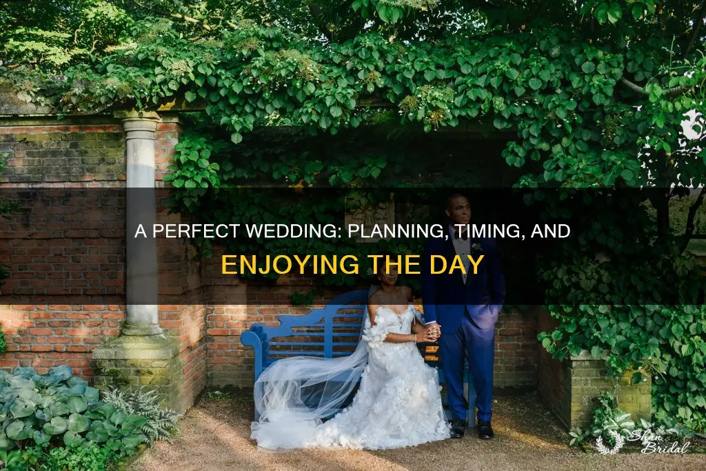 how to make a perfect wedding