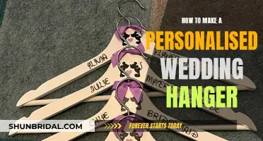 Personalized Wedding Hanger: A DIY Guide for Brides