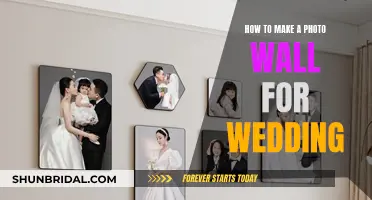 Creating a Wedding Photo Wall: A Guide to Capturing Memories