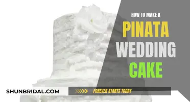 Creating a Piñata Wedding Cake: A Step-by-Step Guide