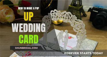 Crafting a Pop-Up Wedding Card: Creative Steps Unveiled