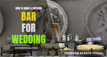 Popcorn Bar: A Wedding Treat Station Guide