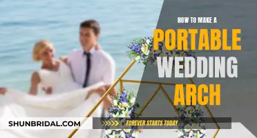 Creating a Portable Wedding Arch: A Step-by-Step Guide