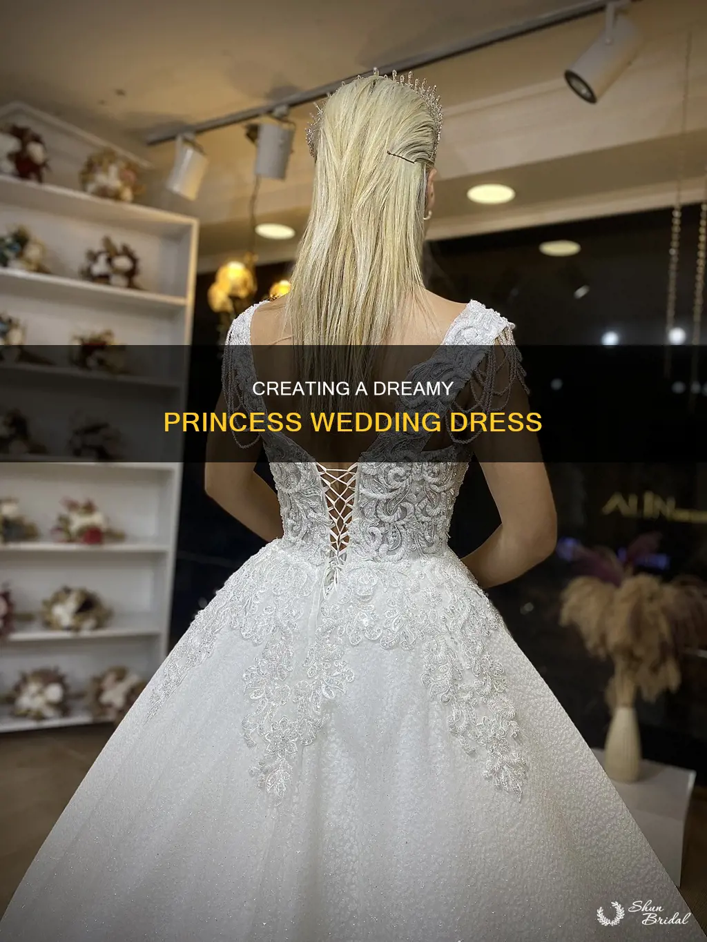how to make a princess wedding dress