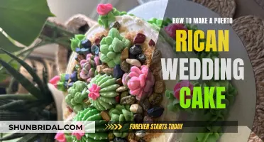 Creating a Puerto Rican Wedding Cake: Step-by-Step