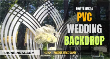 Creating a PVC Wedding Backdrop: A Step-by-Step Guide